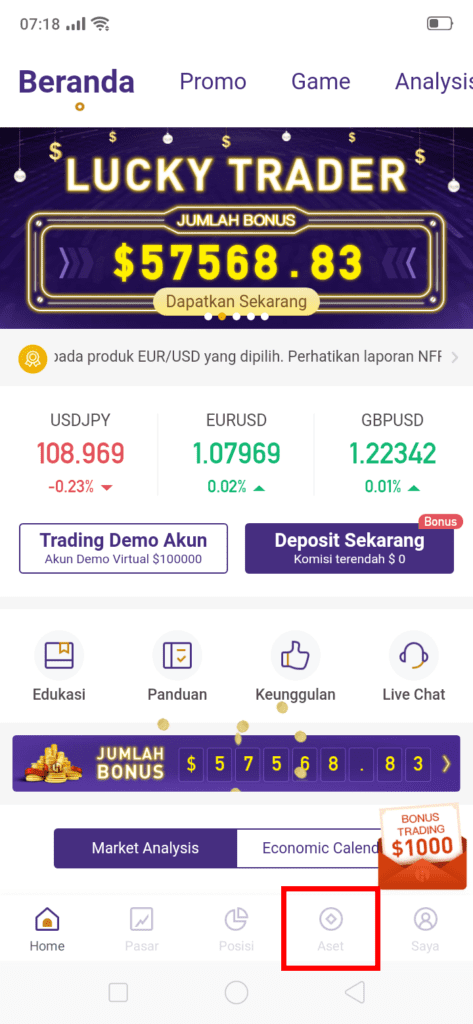 beranda aplikasi trading forex hsb investasi